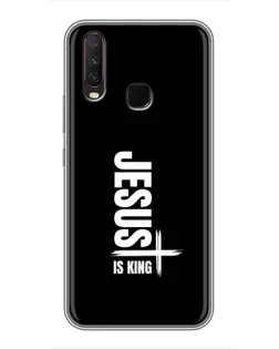 Чехол для Vivo Y17 с картинкой «Вертикаль веры Jesus»