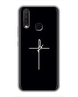 Чохол для Vivo Y17 з картинкою «Тонкий хрест» Чохол для Vivo Y17 з картинкою «Тонкий хрест»