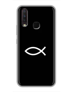 Чохол для Vivo Y17 з картинкою «Символ риби Jesus» Чохол для Vivo Y17 з картинкою «Символ риби Jesus»