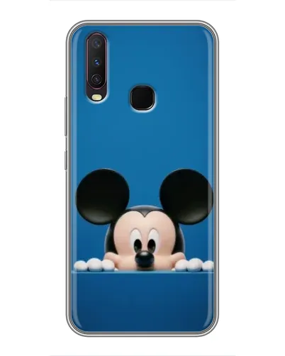 Чехол для Vivo Y17 с картинкой «Микки выглядывает» Чехол для Vivo Y17 с картинкой «Микки выглядывает»