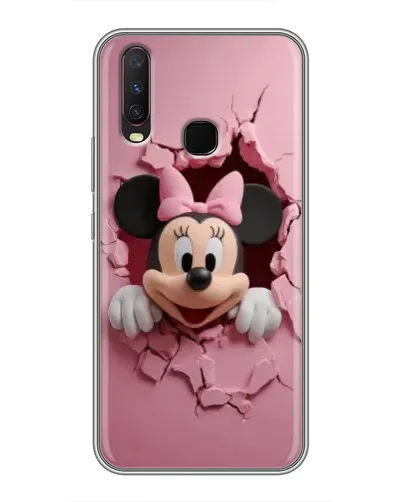 Чехол для Vivo Y17 с картинкой «Минни сквозь стену» Чехол для Vivo Y17 с картинкой «Минни сквозь стену»