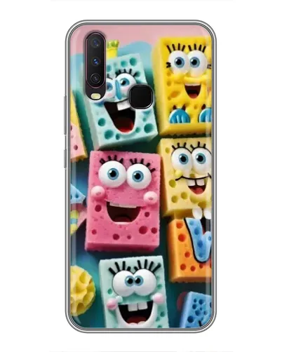 Чехол для Vivo Y17 с картинкой «Цветные губки» Чехол для Vivo Y17 с картинкой «Цветные губки»