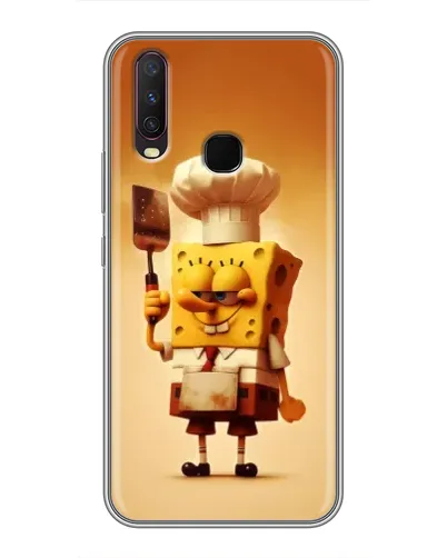 Чехол для Vivo Y17 с картинкой «Губка Боб повар» Чехол для Vivo Y17 с картинкой «Губка Боб повар»