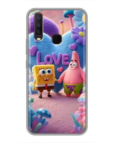 Чехол для Vivo Y17 с картинкой «Губка Боб Патрик» Чехол для Vivo Y17 с картинкой «Губка Боб Патрик»