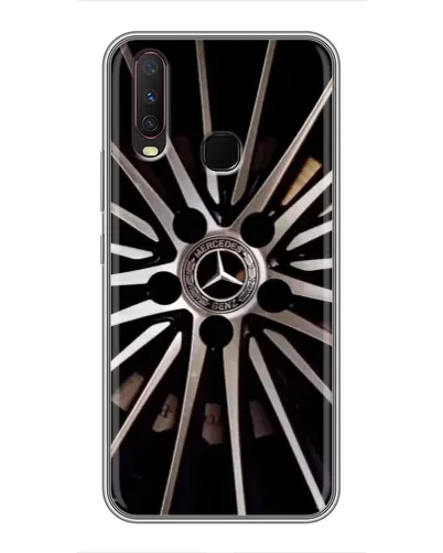 Чехол для Vivo Y17 с картинкой «Диск Mercedes»