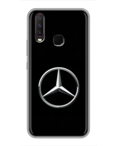 Чехол для Vivo Y17 с картинкой «Mercedes классический лого»