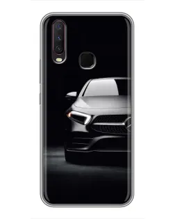 Чехол для Vivo Y17 с картинкой «Свет фар Mercedes»