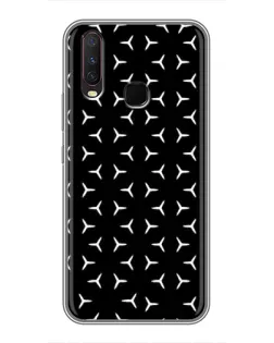 Чохол для Vivo Y17 з картинкою «Mercedes паттерн зірок»