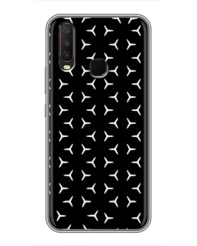 Чохол для Vivo Y17 з картинкою «Mercedes паттерн зірок» Чохол для Vivo Y17 з картинкою «Mercedes паттерн зірок»