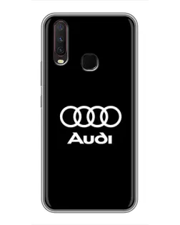 Чехол для Vivo Y17 с картинкой «Классическое лого Audi» Чехол для Vivo Y17 с картинкой «Классическое лого Audi»