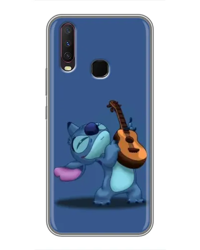 Чехол для Vivo Y17 с картинкой «Стич с укулеле»