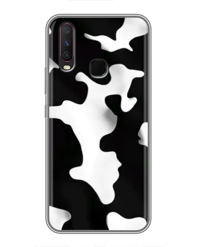 Чехол для Vivo Y17 с картинкой «Черно-белое пятно» Чехол для Vivo Y17 с картинкой «Черно-белое пятно»