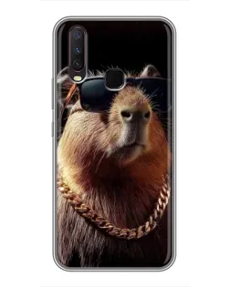 Чохол для Vivo Y17 з картинкою «Капібара золотий ланцюг» Чохол для Vivo Y17 з картинкою «Капібара золотий ланцюг»