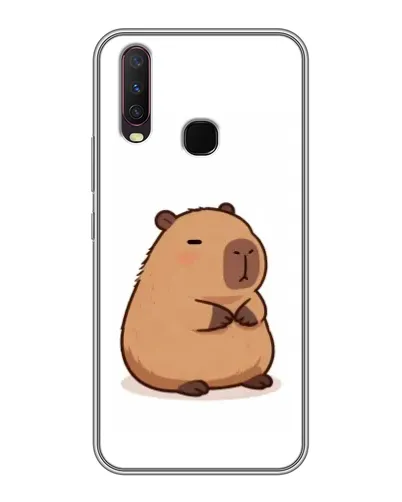 Чехол для Vivo Y17 с картинкой «Толстенькая капибара»