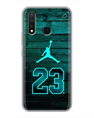 Чехол для Vivo Y19 с картинкой «Jordan Cyan 23» Чехол для Vivo Y19 с картинкой «Jordan Cyan 23»
