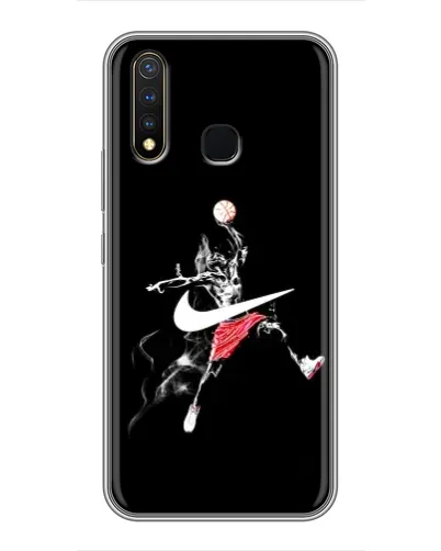 Чехол для Vivo Y19 с картинкой «Jordan Jumpman» Чехол для Vivo Y19 с картинкой «Jordan Jumpman»