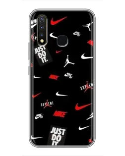 Чехол для Vivo Y19 с картинкой «Nike Mix Pattern» Чехол для Vivo Y19 с картинкой «Nike Mix Pattern»