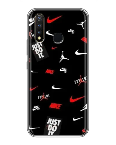 Чехол для Vivo Y19 с картинкой «Nike Mix Pattern» Чехол для Vivo Y19 с картинкой «Nike Mix Pattern»