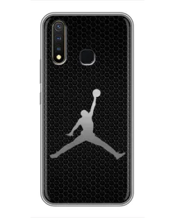 Чехол для Vivo Y19 с картинкой «Jordan Dark Carbon» Чехол для Vivo Y19 с картинкой «Jordan Dark Carbon»