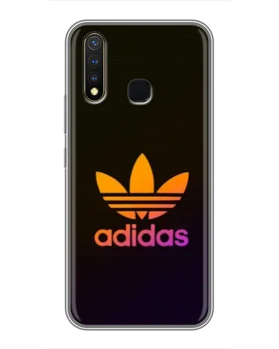 Чехол для Vivo Y19 с картинкой «Градиент Adidas»