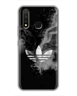 Чехол для Vivo Y19 с картинкой «Абстрактный дым Adidas» Чехол для Vivo Y19 с картинкой «Абстрактный дым Adidas»