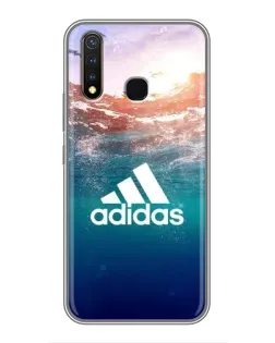 Чехол для Vivo Y19 с картинкой «Океанская глубина адидас» Чехол для Vivo Y19 с картинкой «Океанская глубина адидас»