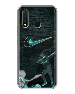 Чехол для Vivo Y19 с картинкой «Спортивный арт Nike» Чехол для Vivo Y19 с картинкой «Спортивный арт Nike»