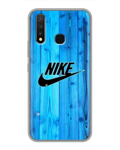 Чехол для Vivo Y19 с картинкой «Голубое дерево Nike» Чехол для Vivo Y19 с картинкой «Голубое дерево Nike»
