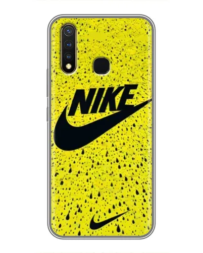 Чехол для Vivo Y19 с картинкой «Желтый текстурный Nike» Чехол для Vivo Y19 с картинкой «Желтый текстурный Nike»