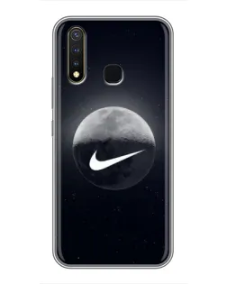 Чохол для Vivo Y19 з картинкою «Nike у стилі графіті»