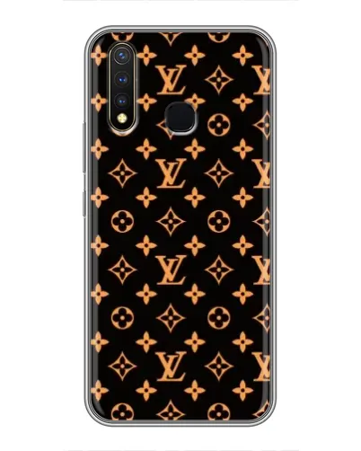 Чехол для Vivo Y19 с картинкой «Золотая монограмма LV» Чехол для Vivo Y19 с картинкой «Золотая монограмма LV»