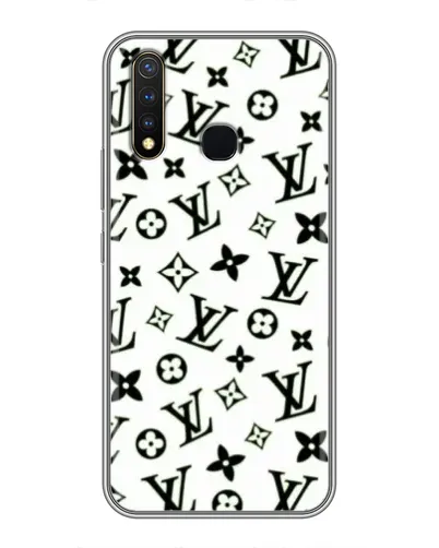 Чехол для Vivo Y19 с картинкой «Монохромный хаос LV» Чехол для Vivo Y19 с картинкой «Монохромный хаос LV»