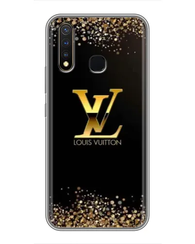 Чехол для Vivo Y19 с картинкой «LV — золотые искры» Чехол для Vivo Y19 с картинкой «LV — золотые искры»