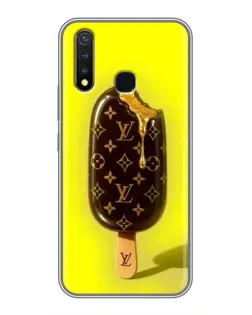 Чехол для Vivo Y19 с картинкой «Мороженое от LV»