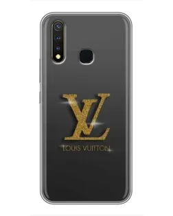 Чехол для Vivo Y19 с картинкой «Градиент Louis Vuitton»