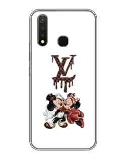 Чехол для Vivo Y19 с картинкой «LV и Микки Маус»