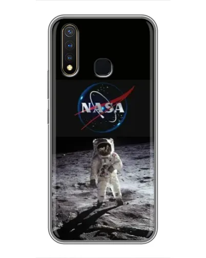 Чехол для Vivo Y19 с картинкой «Астронавт на Луне» Чехол для Vivo Y19 с картинкой «Астронавт на Луне»