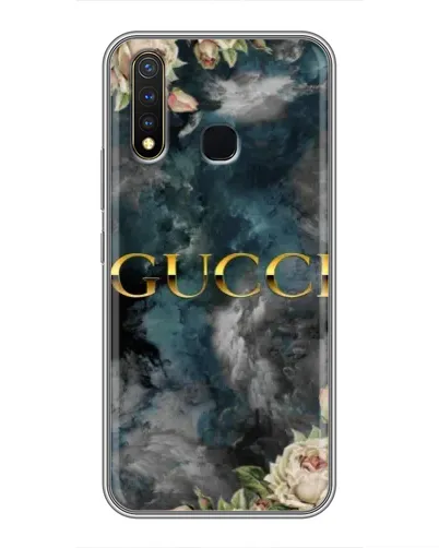 Чохол для Vivo Y19 з картинкою «Абстрактні квіти Gucci» Чохол для Vivo Y19 з картинкою «Абстрактні квіти Gucci»