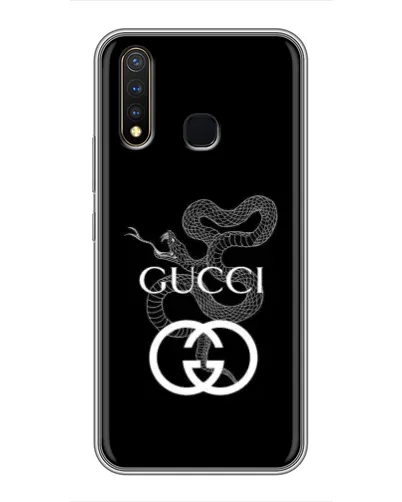 Чохол для Vivo Y19 з картинкою «Gucci — срібна змія» Чохол для Vivo Y19 з картинкою «Gucci — срібна змія»
