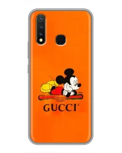 Чохол для Vivo Y19 з картинкою «Міккі Маус Gucci — помаранч»
