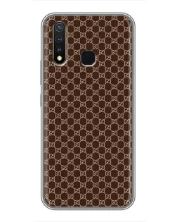 Чохол для Vivo Y19 з картинкою «Gucci — шоколадна сітка»