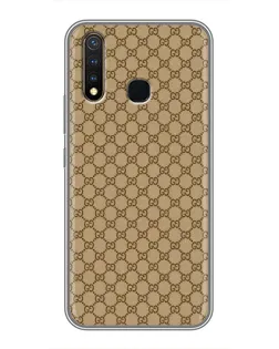 Чохол для Vivo Y19 з картинкою «Gucci — класичний беж»