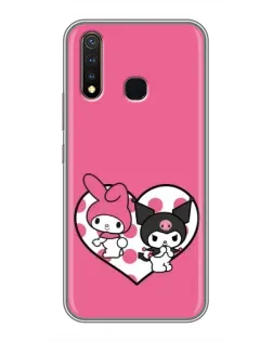 Чехол для Vivo Y19 с картинкой «Kuromi и My Melody» Чехол для Vivo Y19 с картинкой «Kuromi и My Melody»