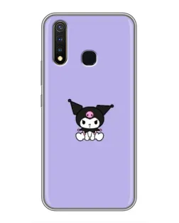 Чехол для Vivo Y19 с картинкой «Kuromi — фиолетовый минимализм» Чехол для Vivo Y19 с картинкой «Kuromi — фиолетовый минимализм»