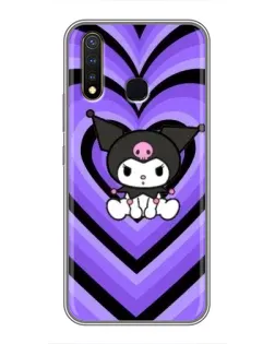 Чехол для Vivo Y19 с картинкой «Kuromi и фиолетовые сердца» Чехол для Vivo Y19 с картинкой «Kuromi и фиолетовые сердца»