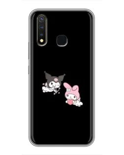 Чехол для Vivo Y19 с картинкой «My Melody и Kuromi» Чехол для Vivo Y19 с картинкой «My Melody и Kuromi»