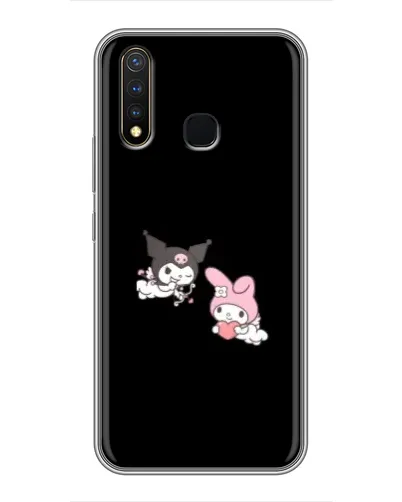 Чехол для Vivo Y19 с картинкой «My Melody и Kuromi»