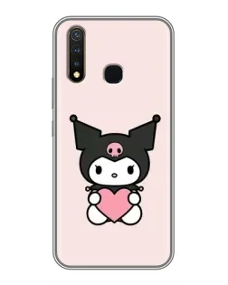 Чехол для Vivo Y19 с картинкой «Kuromi и сердце» Чехол для Vivo Y19 с картинкой «Kuromi и сердце»