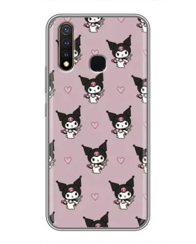 Чехол для Vivo Y19 с картинкой «Kuromi — ночной сон»
