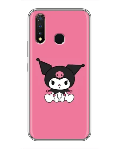 Чехол для Vivo Y19 с картинкой «Хмурая Kuromi»
